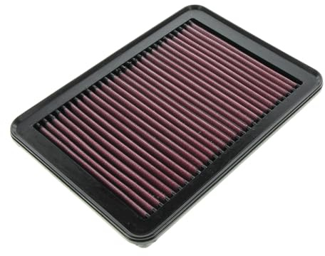 K&N Engine Air Filter: High Performance, Premium, Washable, Replacement Filter: Compatible with 2005-2018 HYUNDAI/NISSAN (Grand Starex, H1, H-1, H300, Starex, Iload, Imax, Navara), 33-2980