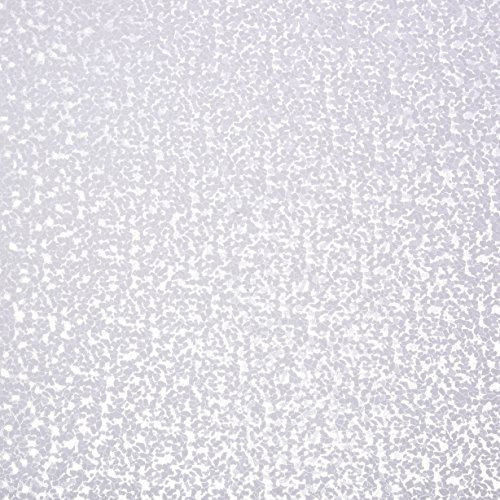 Venilia Fensterfolie statisch Vitrostatic Pailetten Sichtschutz Folie, PVC, ohne Phthalate, transparent, 67,5cm x 1,5m, 200µm (Stärke: 0,2mm)