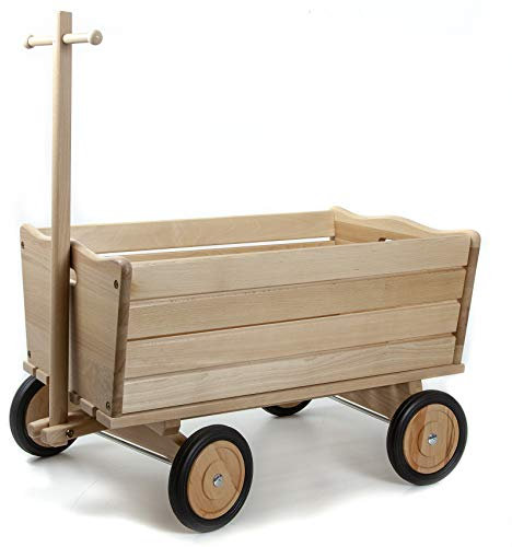 HolzFee Kinder Handwagen Super Qualität Rotbuche