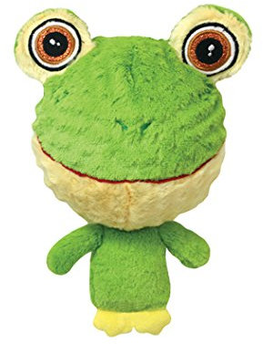 Multipet 43233-1 Knobby Noggins Frosch Hundespielzeug