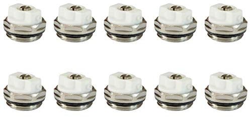 x10 Manual Radiator Air Vent Bleed Plug Valve 1/2 BSP