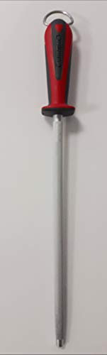 Fusil à aiguiser rond 30 cm en acier carbone chromé