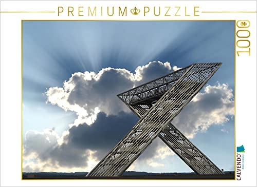 CALVENDO Puzzle EIN Motiv aus dem Kalender Das Polygon, eine architektonische Meisterleistung | 1000 Teile Lege-Größe 64 x 48 cm Foto-Puzzle für glückliche Stunden