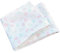 Wollhuhn ÖKO MINI Kinder Breites Elastisches Stirnband/Haarband Deutsche Herstellung Bequem Baumwolle (KU 48-52) (Mond/Sterne Weiß)