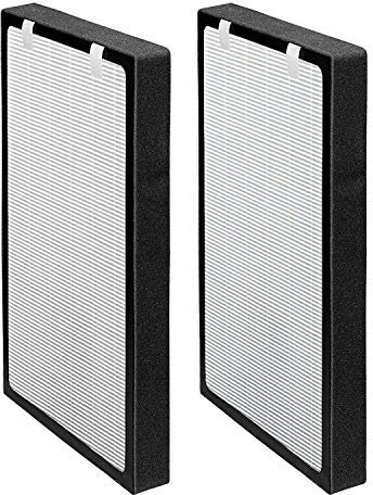 Pro Breeze HEPA Air Purifier Filter, Replacement Filter (x2) - 3-in-1 Filter for PB-P06 Air Purifier HEPA 13 (PB-P06F)