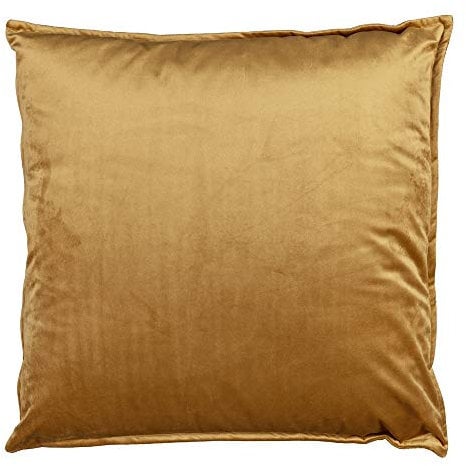Fazzini Fascino Dekokissen, 50 x 50 cm, Ocker