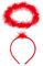 Balinco Heiligenschein Haarreif Rot, Engelsschein, Amor Kostüm, Gefallener Engel, Weihnachten, Halloween, Fasching