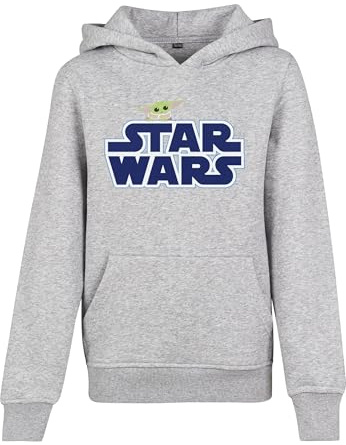 Mister Tee Herren Kids Star Wars Blue Logo Hoody