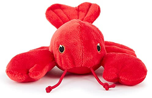 Zappi Co Kinder Kuschelweiches Plüschtier - Perfekte kuschelige Spielgefährten für Kinder Geburtstage und besondere Anlässe(12-15cm) (Hummer)