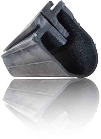 Generisch Garagentor-Dichtung, Schwarz, Tordichtung, Hörmann, 2600 mm