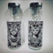 Botella Agua Cristal para niños y mayores. Juego de 2 botellas. capacidad 785ml. ESTILO gatos. Tapón Aluminio.