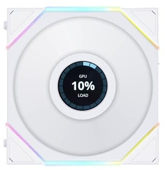 Lian Li UNI FAN TL LCD Reverse Blade Series Lüfter - 120mm, weiß