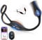 Vibratore Anale con Anello per Pene Sex Toys, Vibratore per Uomo Anal Plug Prostata Vibratore con Telecomando, Sex Toys Uomo Massaggiatore Prostatico 7 Modalità Donna Sex Toy