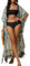 Bsubseach Kimonos for Women Open Front Kimono Cover ups for Swimwear Women Tassel Bikini Swim Coverup with Drawstring Green