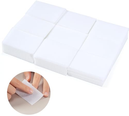 630 Stück Fusselfreien Nageltüchern, Zelletten für Gelnägel, Nagellackentferner Tücher