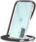 CAROKI Crossbody Case for iPhone 16 6.1,Necklace Mobile Phone Cover with Cord Strap Clear Transparent TPU Soft iPhone 16 Cover Holder with Neck Cord Lanyard Strap-Black