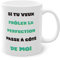Taza para regalo de humor – Perfección para hombre y mujer – Regalo barato blanco brillante 11oz