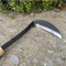 PJCFTCWKJ Japanischer Unkraut Sichel,Sense für Linkshänder inkl mit Manganstahlklinge 11cm No.1800011 ﻿