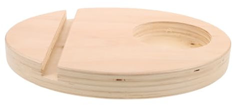 LOORGVEL Fitnessgeräte Base Balance Trainingsgerätehalter Base Balance Gerätehalter Gymnastikzeug Trainingsboard e Board Zubehör Holz Khaki