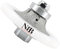 NBB Diamond Profile Wheel Diamond Router Bit with larger cover guide Milling Drill chamfer Bit Grinding Wheel for Profiling Porcelain Tile Ceramic Granite Stone for Angle Grinder (Half-Bullnose B15)