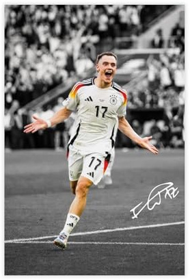 GJHTQLP Florian Wirtz Leinwand-Poster, Schlafzimmer-Dekor, 30 x 45 cm