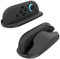 Baomaeyea 2 supporti per mouse per controller da gioco Nintndos Switch 2, custodia per controller da gioco per Switch 2 Joy-Con, antiscivolo, per controller sinistro e destro, accessori (nero)