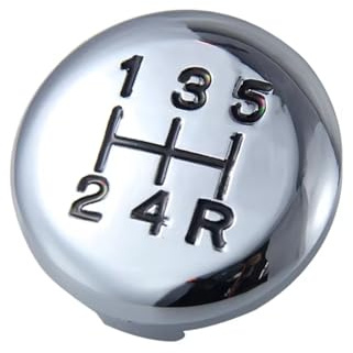 Auto Schaltknauf Für Citroen Für Berlingo III MK3 2008-2020 Schaltknauf Kopf Emblem Abzeichen Hebel Stick Top Abdeckung 5 Geschwindigkeit Schaltknäufe