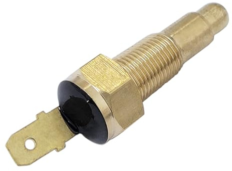 Young Wolf Ground Thermostat Switch,180'F On - 165'F Off for Cars and Trucks,Thread-in Electric Radiator Cooling Fan Coolant Temperature Sensor 1/8 NPT