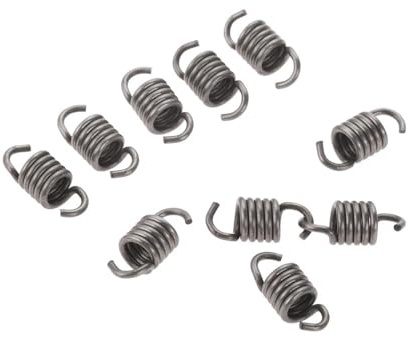 TDXswtFH Misura for 10 Pz 2500 Motosega Molla Frizione 25cc Motosega Molle Gar Parti di Utensili Rasaerba Motosega 21 * 8.8mm