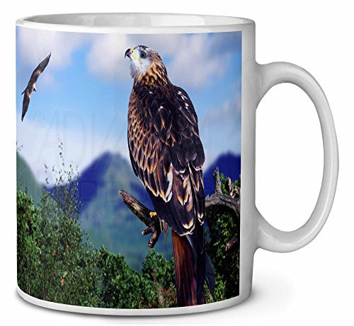 Advanta Group Red Kite Bird of Prey Ceramic 10oz Coffee Mug/Tea Cup Printed Full Colour Ref:AB-105MG