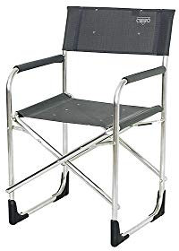 STABIELO - 1,9 KILO leichter Regiestuhl - ALU - Farbe - ANTHRAZIT - 110 Kilo belastbar - Zusammenklappbar mit abnehmbarer Rückenlehne - Vertrieb HOLLY PRODUKTE STABIELO ® INNOVATIONEN MADE in GERMANY - holly-sunshade ® - GEGEN AUFPREIS MIT HOLLY FÄCHERSCHIRMEN -