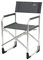 STABIELO - 1,9 KILO leichter Regiestuhl - ALU - Farbe - ANTHRAZIT - 110 Kilo belastbar - Zusammenklappbar mit abnehmbarer Rückenlehne - Vertrieb HOLLY PRODUKTE STABIELO ® INNOVATIONEN MADE in GERMANY - holly-sunshade ® - GEGEN AUFPREIS MIT HOLLY FÄCHERSCHIRMEN -