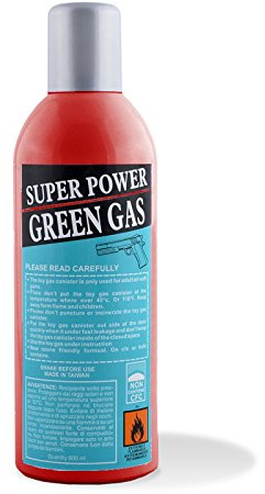 Bombona Green Gas para recarga Airsoft Airsoft 600 ml Super Power Potente