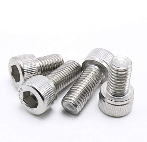 Sechskantschraube aus Edelstahl 304, Zylinderkopfschraube, Becherkopfschraube,-M16 * 75 mm