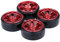 GoolRC 4ST Set 1 10 Drift Reifen hart Autoreifen für Traxxas HSP Tamiya HPI Kyosho auf der Straße Drift Auto
