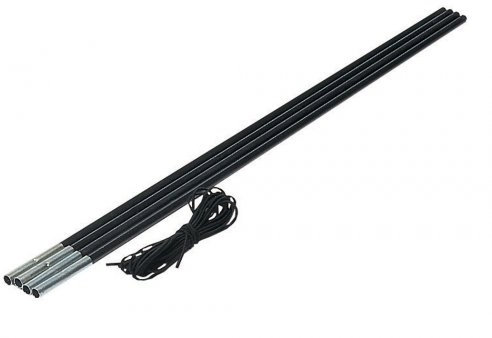 High Peak FG Reparatur Set d'arceaux de rechange Noir 8,5 mm 200 cm