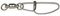 ZECK Wallerwirbel Ball Bearing Swivel + Snap