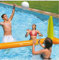 Trade Shop Traesio Gioco Volleyball Pallavolo Rete Gonfiabile e Pallone da Piscina, 239 x 64 x 91 cm