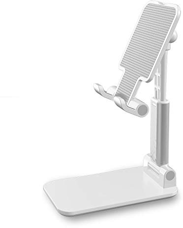 BERTRONIC BC520 | Höhenverstellbare Mini Handyhalterung-Tischhalterung für alle Smartphones