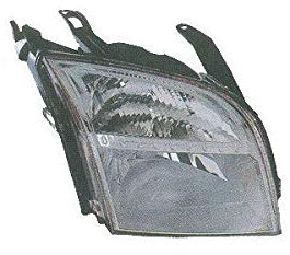 DM Autoteile 181020 Hauptscheinwerfer rechts H4 mit Blinklicht kompatibel für Ford Tourneo Connect 03-06