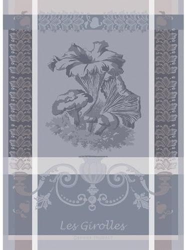 Garnier Thiebaut Geschirrtuecher Les Girolles Anthracite 56 X77Cm 100% Baumwolle