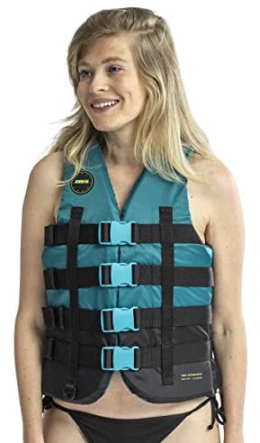 Jobe 4 Buckle Life Vest Teal