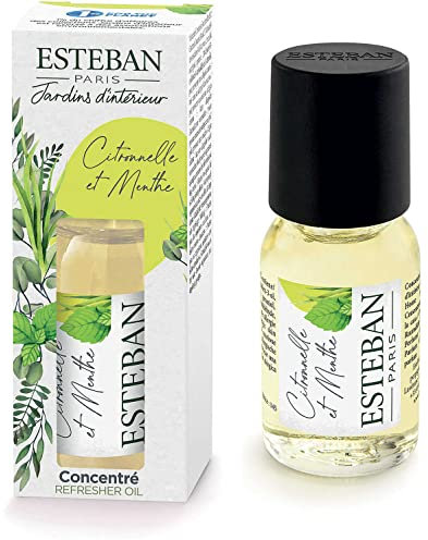 Esteban Citronelle et Menthe Citronella e Menta Concentrato Di Profumo 15 ml