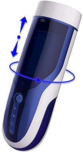 M-asturbieren Für Männer, 3D Elektrische Cup Masturbatoren Mann, Teleskopfunktion und Rotierende Massagefunktion Männ M-asturbation P-enis Stimulator O-ralsex Tasse Vâgînâ Påssy T-Shirt D