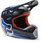 Fox Motocross-Helm V1 Toxsyk Blau Gr. L