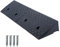 Nisorpa Rubber Kerb Ramps 5cm Height, Kerb Ramps for Cars, Heavy Duty Threshold Ramp for Wheelchairs, Rubber Curb Ram for Driveway, Mobility Scooter/Step, Black, 100x25x5cm