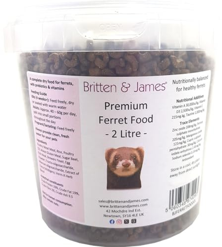 Britten and James Premium 'Complete' Dry Ferret Food - Chicken and Rice