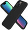 aaaioe Silicone Case Designed for iPhone 13 Mini Case, Ultra Slim Shockproof Protective Liquid Silicone Phone Case with Soft Anti-Scratch Microfiber Lining, 5.4 inch,black