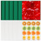 Baderke 6 Pcs Silicone Dehydrator Mats with Edge and 6 Pcs Mesh Dehydrator Sheets 14 x 14 Food Dehydrator Accessories Square Reusable Dehydrator Trays for Fruits Meat Vegetables Leather (Dark Green)