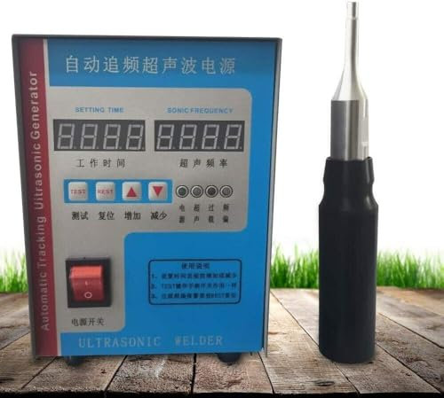 ZQJYMXY Soudeuse par Points for Bijoux, soudeuse par Points ultrasonique portative, Machine à souder Le Plastique for ABS/PP/PE 700W